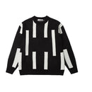 Andriaan tröja med svarta linjer