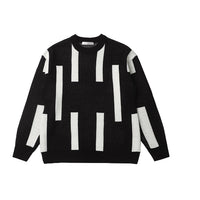 Andriaan tröja med svarta linjer