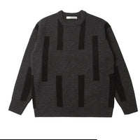 Andriaan tröja med svarta linjer