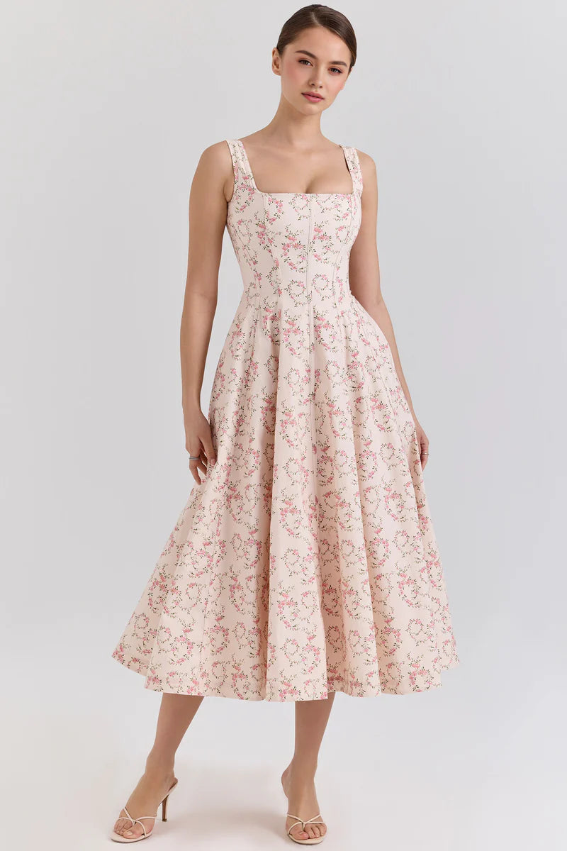 Magnolia Bustier maxiklänning