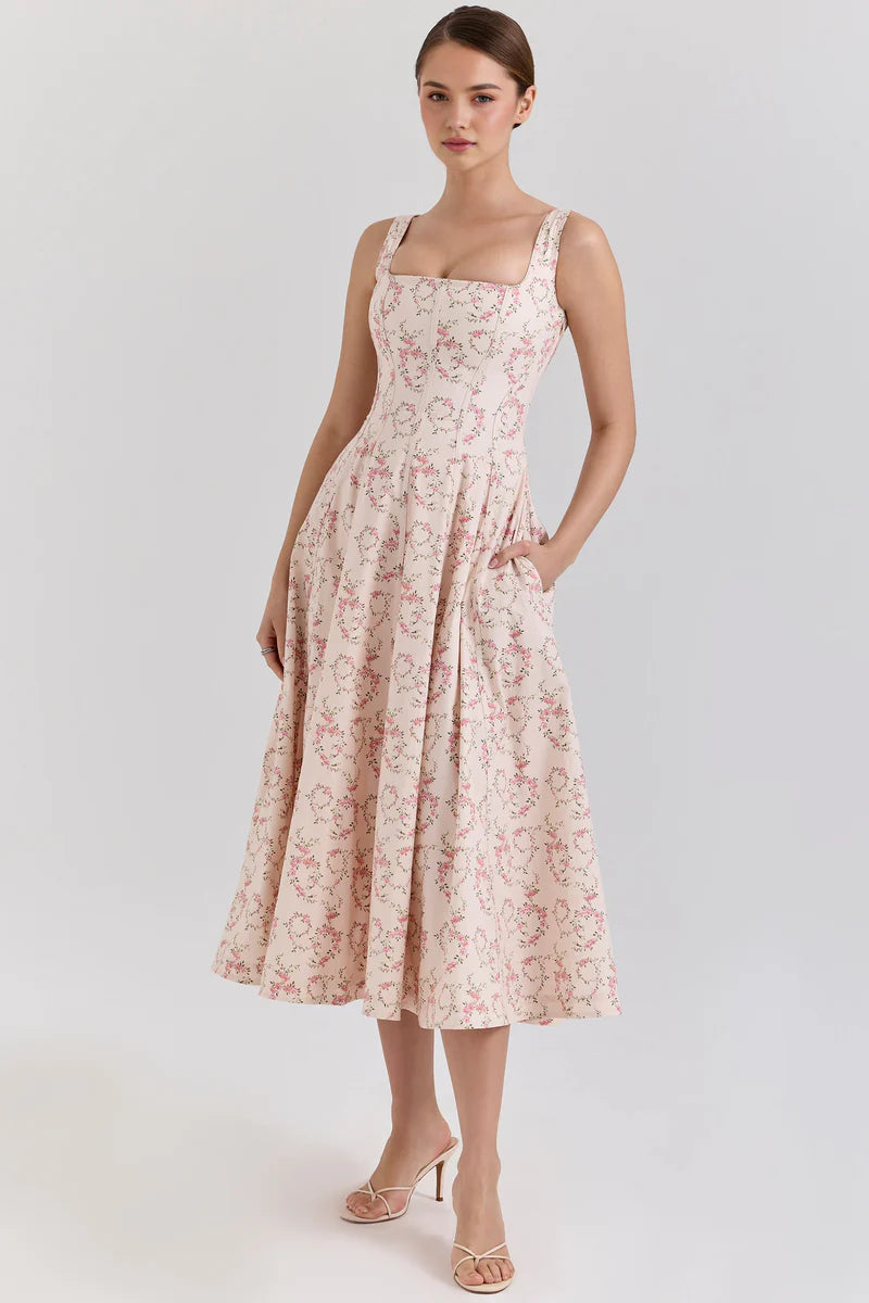 Magnolia Bustier maxiklänning