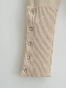 Marissa rundhalsad tröja med åtsittande midja