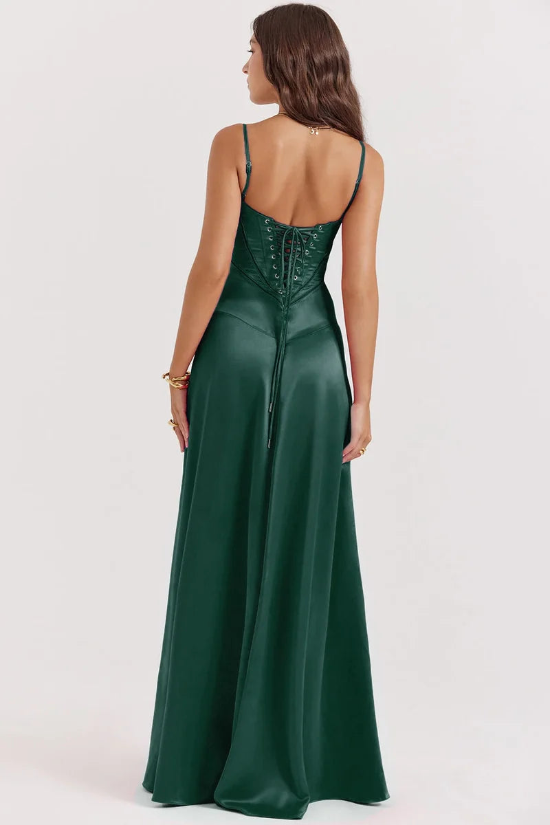 Marielle bustier maxiklänning