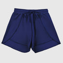 Andningsbara shorts med hög midja