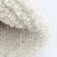 Andreas grå fleecejacka med långa ärmar och dragkedja fram