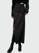 Elegant maxikjol med slits framtill