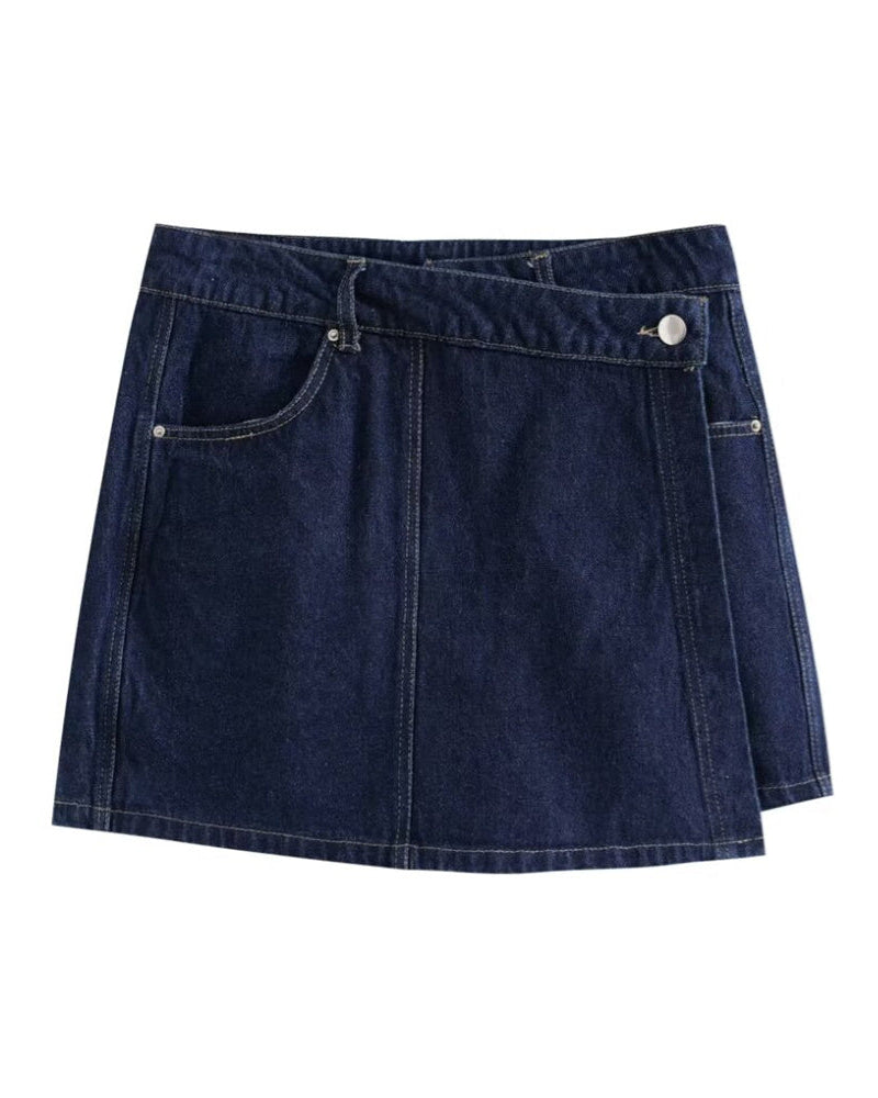 Jeansshorts med ficka