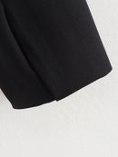 Kort elegant kappa med öppen front