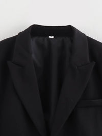 Kort elegant kappa med öppen front