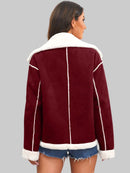 NYLA tjock vinterjacka med långa ärmar