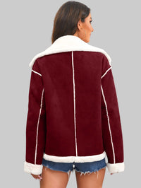 NYLA tjock vinterjacka med långa ärmar