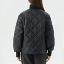 VIKY vinterjacka i bomull med rund krage och fickor