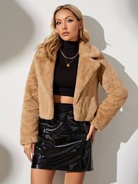 Mjuk blazer med öppen front