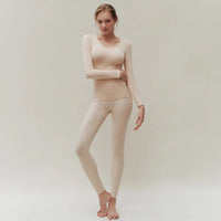 Termo Ela-dräkt av ull med fleece