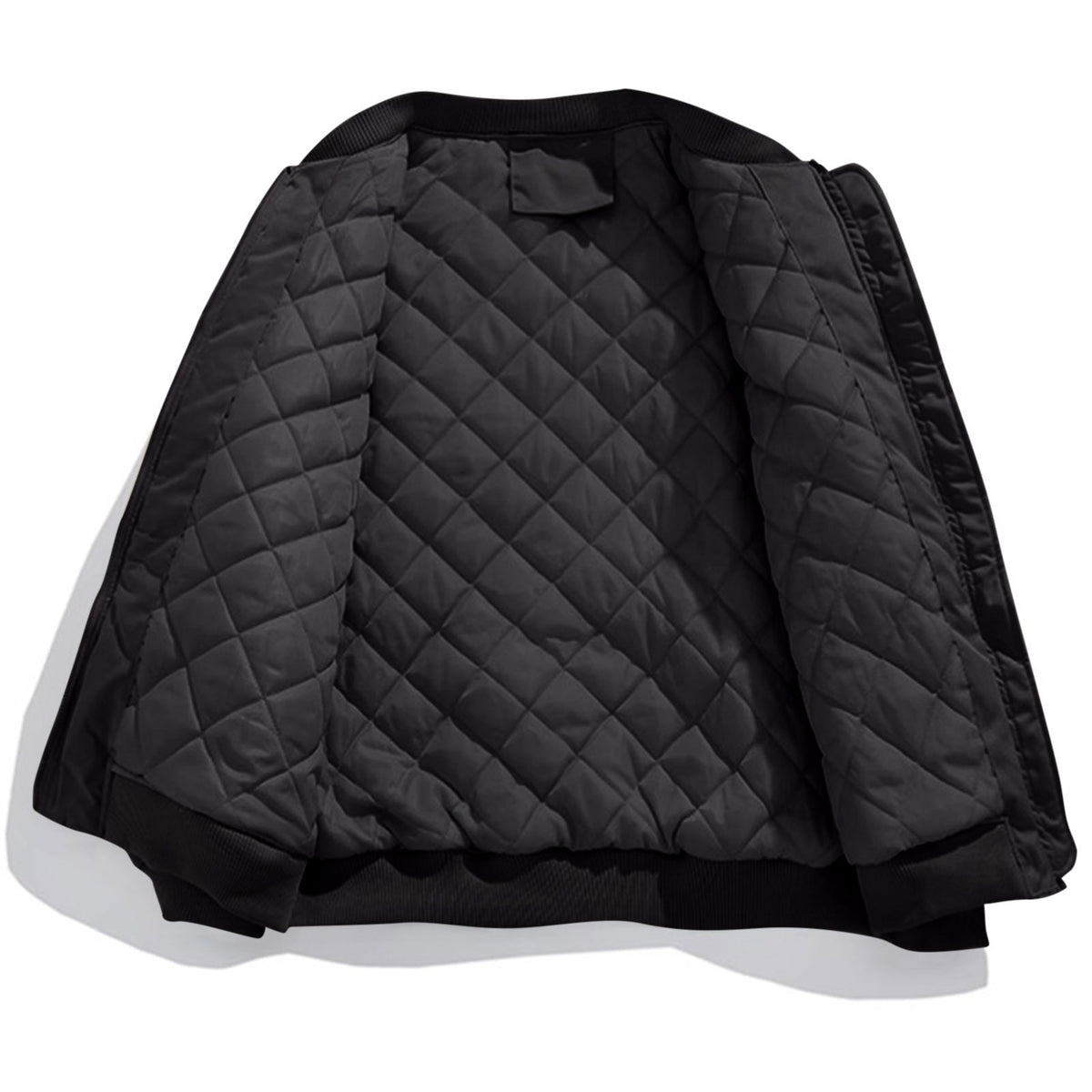 Leojacka med dragkedja på ärmen