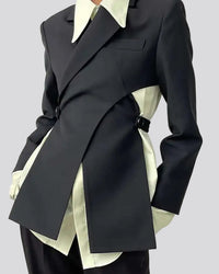 Lizza skjorta i svart och vit