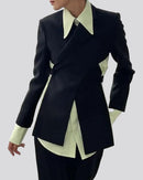 Lizza skjorta i svart och vit