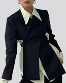 Lizza skjorta i svart och vit