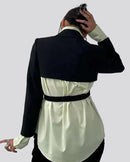 Lizza skjorta i svart och vit