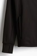 Eros jacka med dragkedja och huva, med fleece inuti