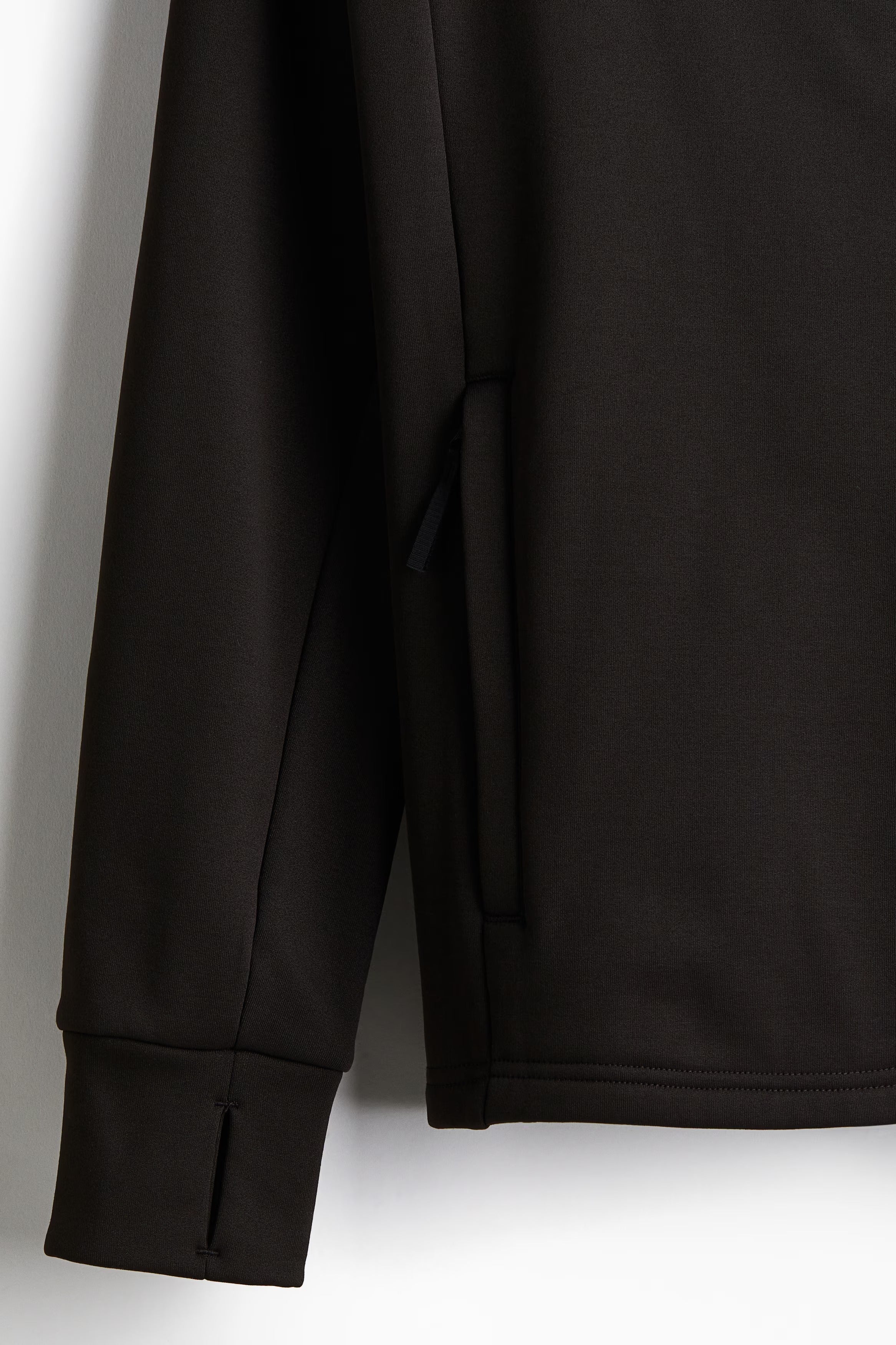 Eros jacka med dragkedja och huva, med fleece inuti