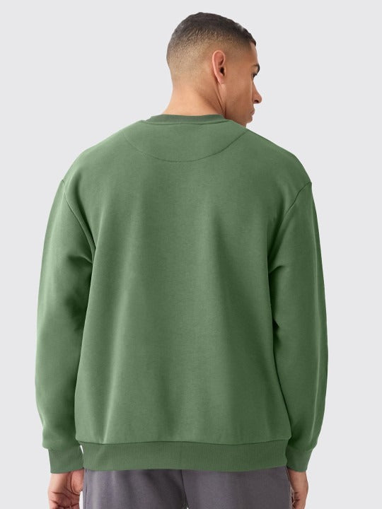 Arlo långärmad tröja i sammet med rund halsringning