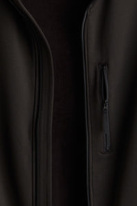 Eros jacka med dragkedja och huva, med fleece inuti