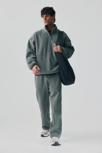 Grå tvådelad träningsoverall Robert