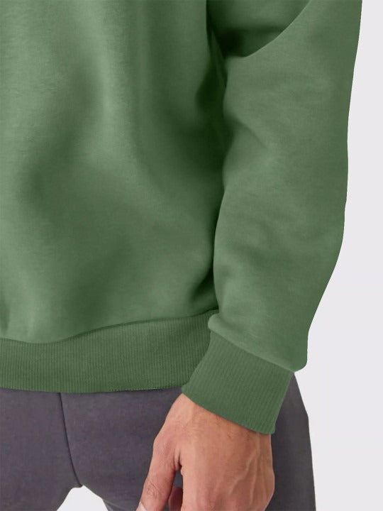 Arlo långärmad tröja i sammet med rund halsringning