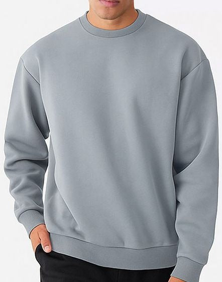 Arlo långärmad tröja i sammet med rund halsringning