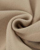 Elenya ljusbrun jacka med fleece inuti och knappar