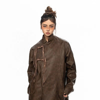 Alicee jacka  med knappar och band