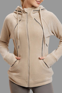 Långärmad yoga-sportjacka