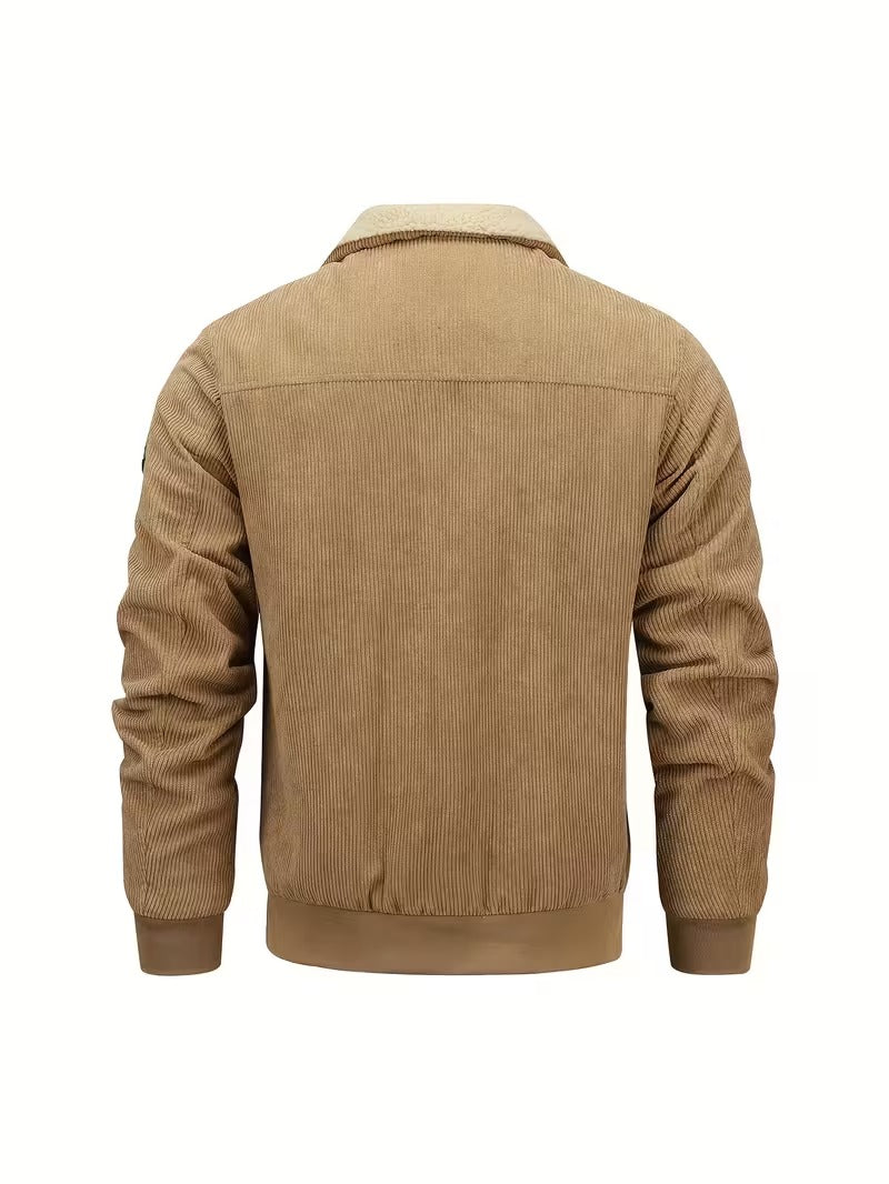 Pantelee-jacka med fårskinn inuti