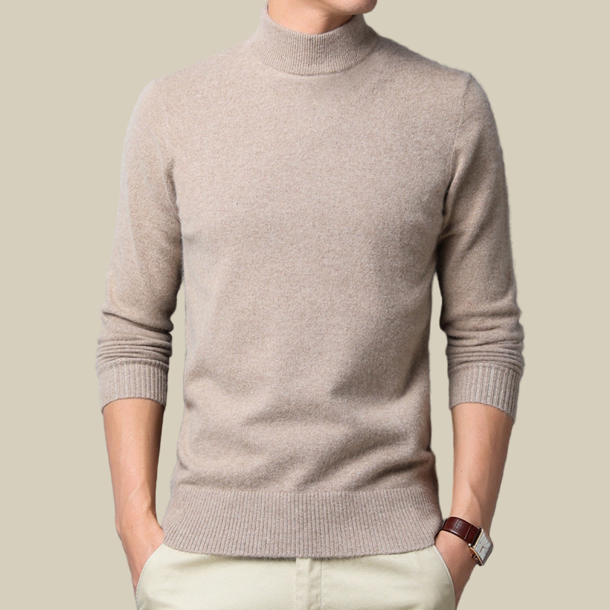 Arlo stickad polotröja