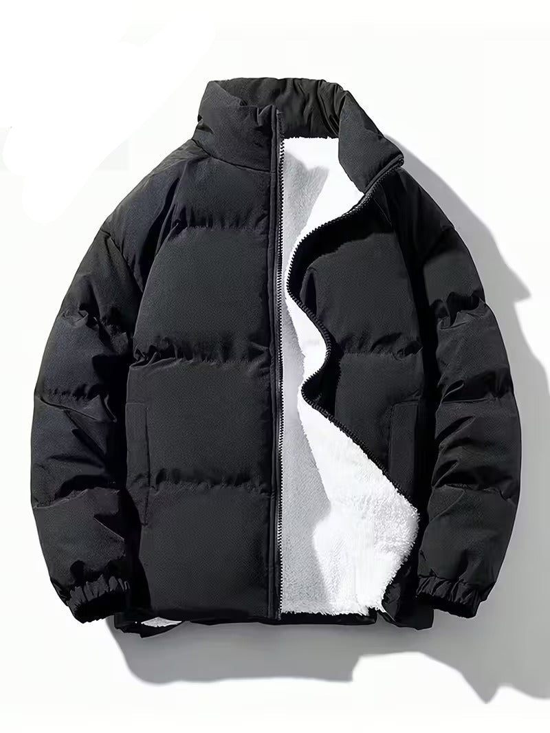 Leo termisk vinterjacka med dragkedja