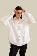 Elegant Elaa button-down skjorta