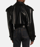 Anny svart eko-läderjacka