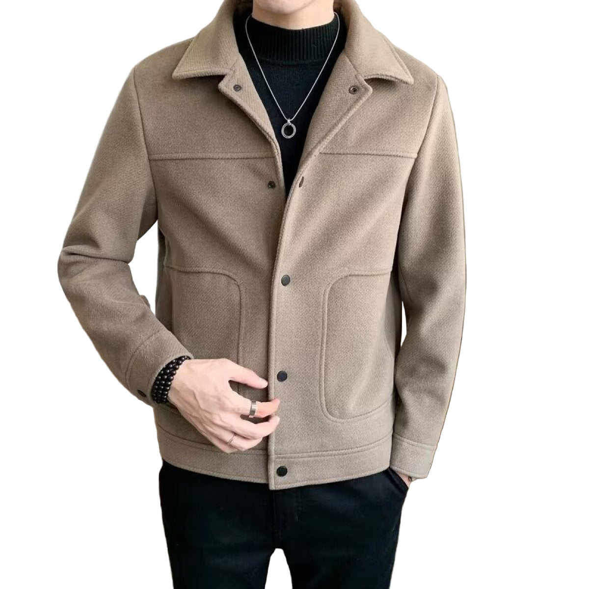 Roby jacka, med knappar och fickor