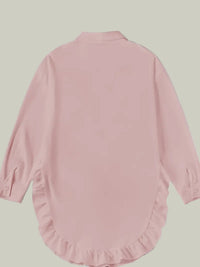 Ariy långärmad skjorta med volanger