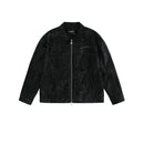 Eko skinnjacka med nedsänkta axlar och dragkedja