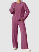 Tvådelad stickad Vereia-kostym