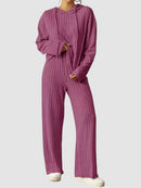 Tvådelad stickad Vereia-kostym