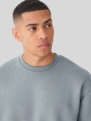 Arlo långärmad tröja i sammet med rund halsringning