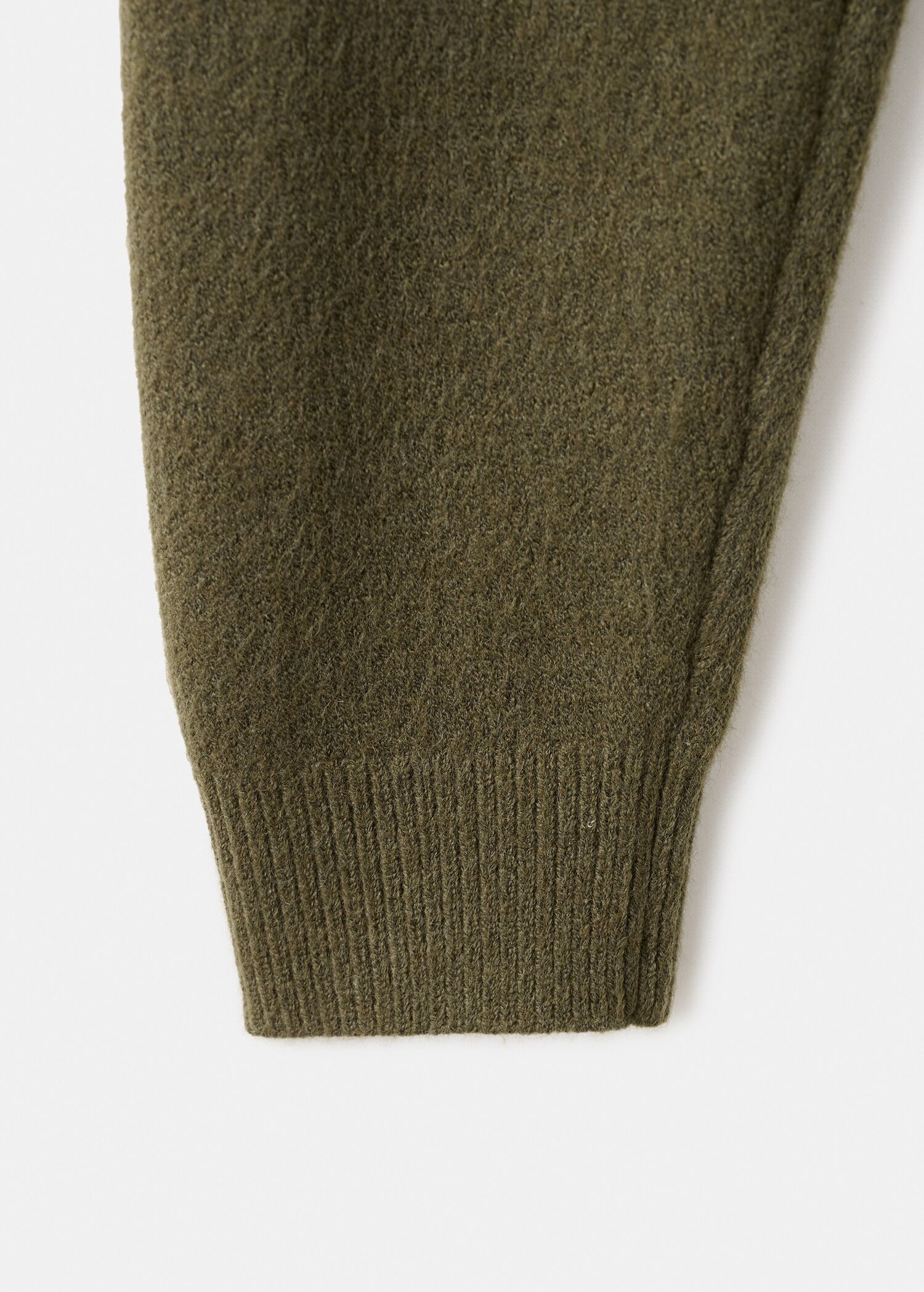 Lenna mörkgrön blus med knappar