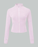 Tunn och stretchig jacka med smal passform