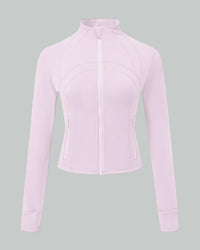 Tunn och stretchig jacka med smal passform