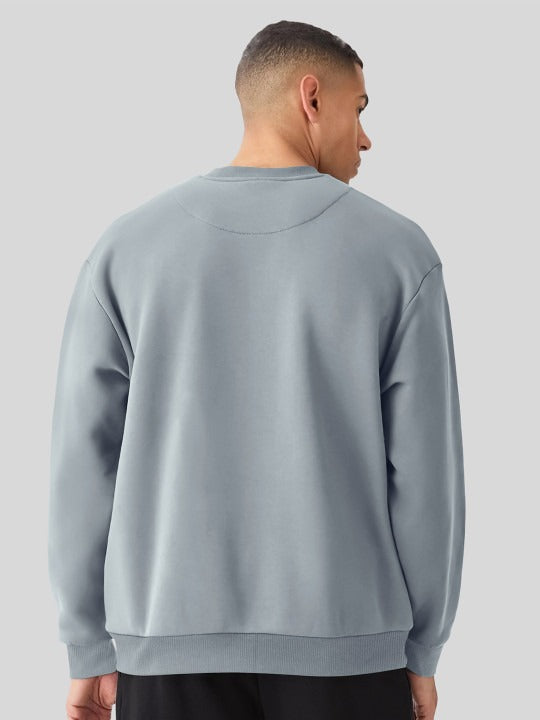 Arlo långärmad tröja i sammet med rund halsringning