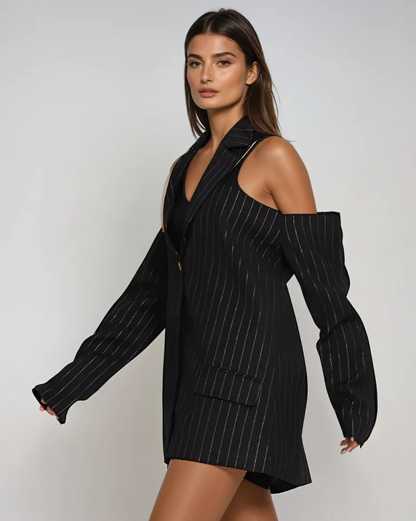 Maary-jacka med bara axlar och ryggremmar