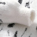 Fleecefodrad tröja med rund hals